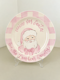 Classic Santa Cookie Plate