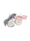 Classic Santa Ornaments