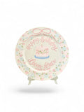 10" Flower Power Birthday Plate